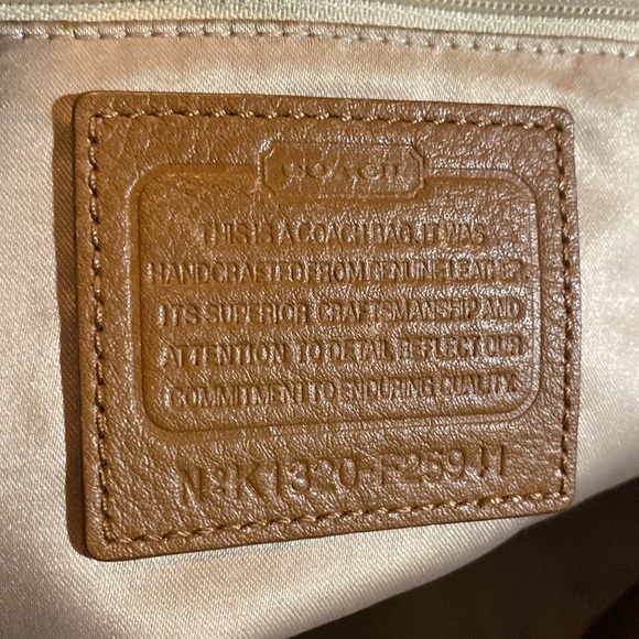 Brown Coach Leather Tote Bag - Picture 11 of 11